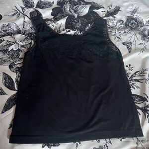 Black Lace Dark Coquette Cami